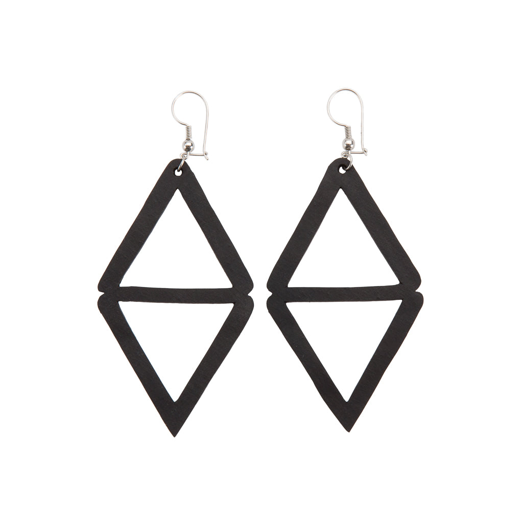 Copenhagen Recycled Rubber Earrings