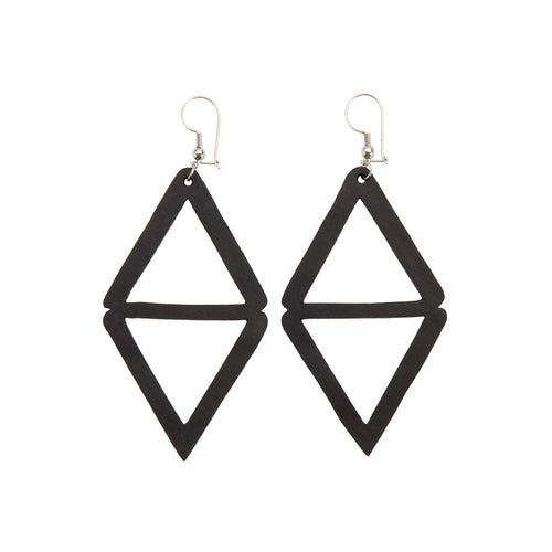 Copenhagen Recycled Rubber Earrings