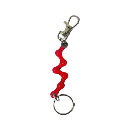 Recycled Bike Chain Vegan Keyring