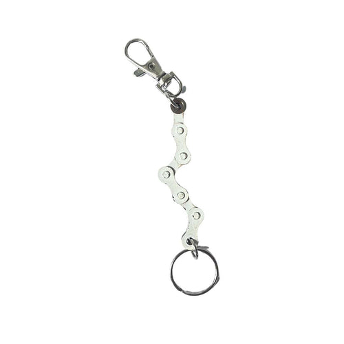 Recycled Bike Chain Vegan Keyring