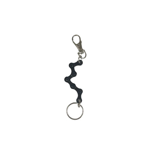 Recycled Bike Chain Vegan Keyring