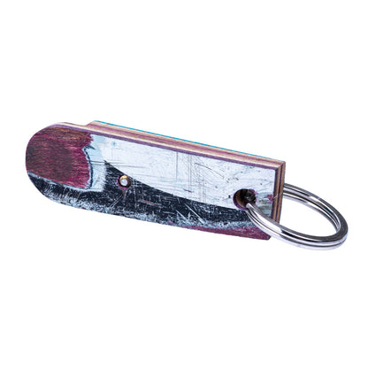 Recycled Skateboard Bottle Opener Keyring