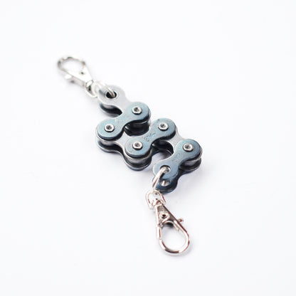 Recycled Bike Chain Vegan Keyring