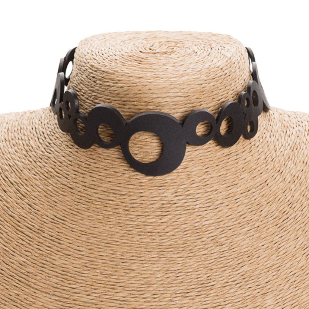 Eternity Recycled Rubber Choker