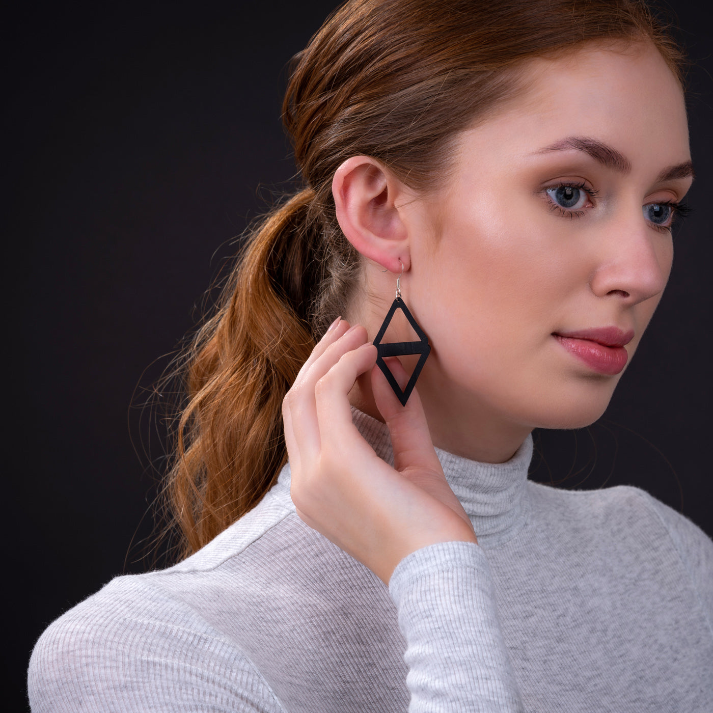 Copenhagen Recycled Rubber Earrings