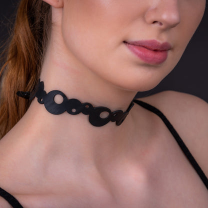 Eternity Recycled Rubber Choker