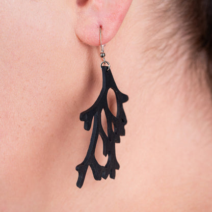 Reef Recycled Rubber Earrings