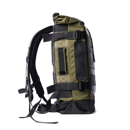 Water Resistant Roll Top Vegan Backpack