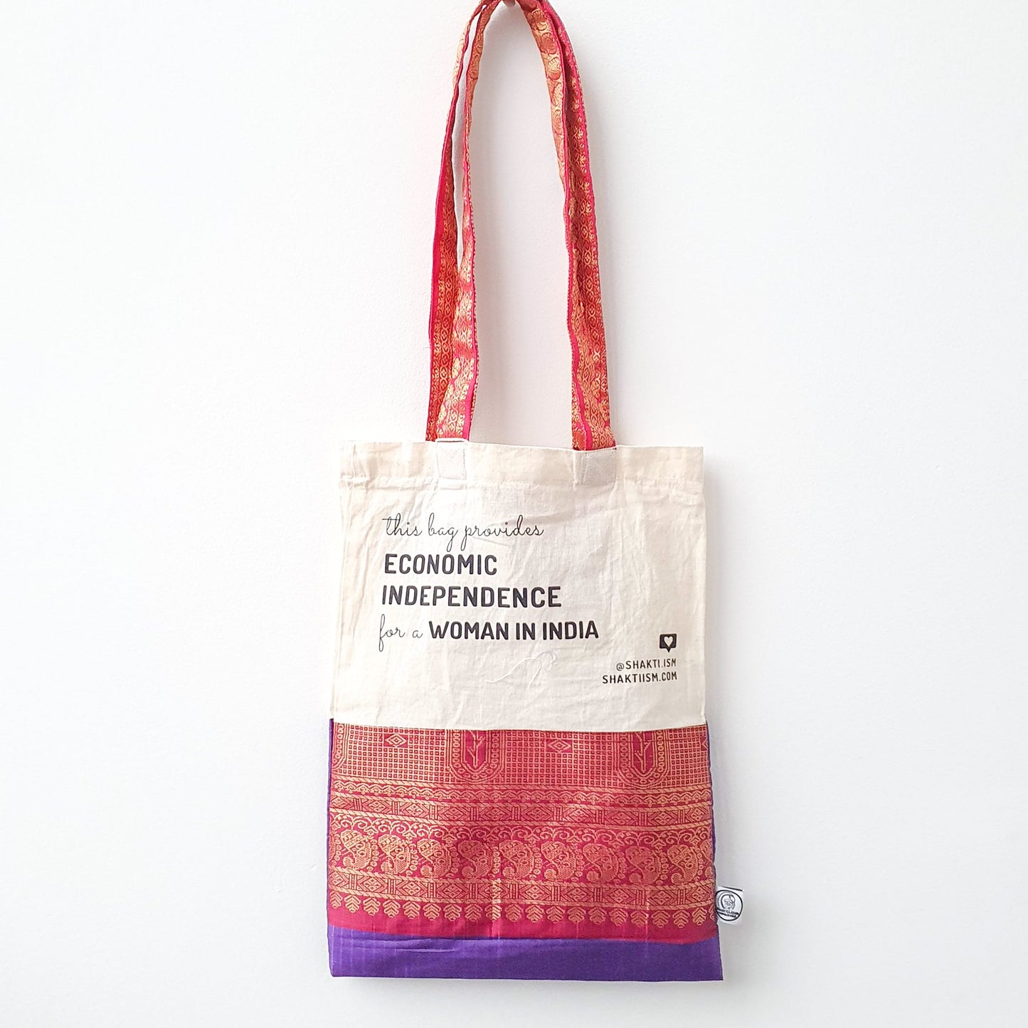 The Independence sari tote