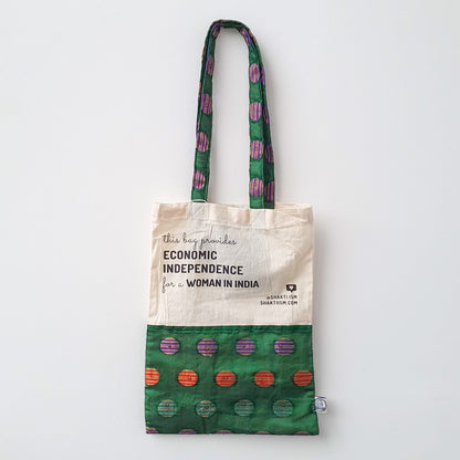 The Independence sari tote