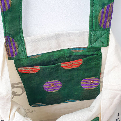 The Independence sari tote