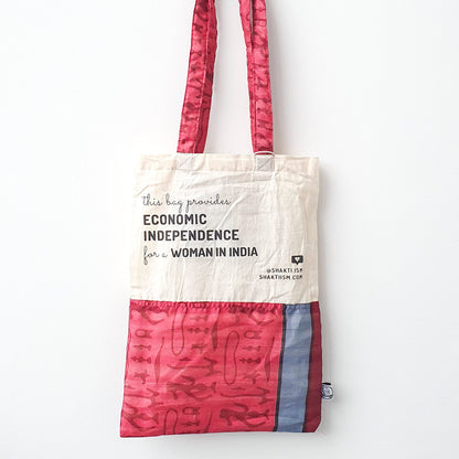 The Independence sari tote