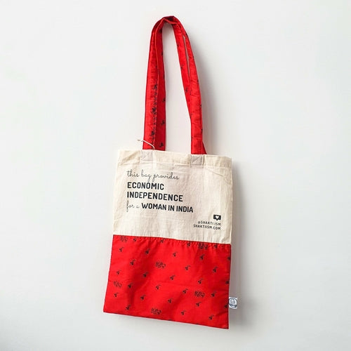 The Independence sari tote