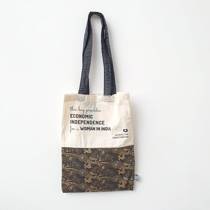 The Independence sari tote