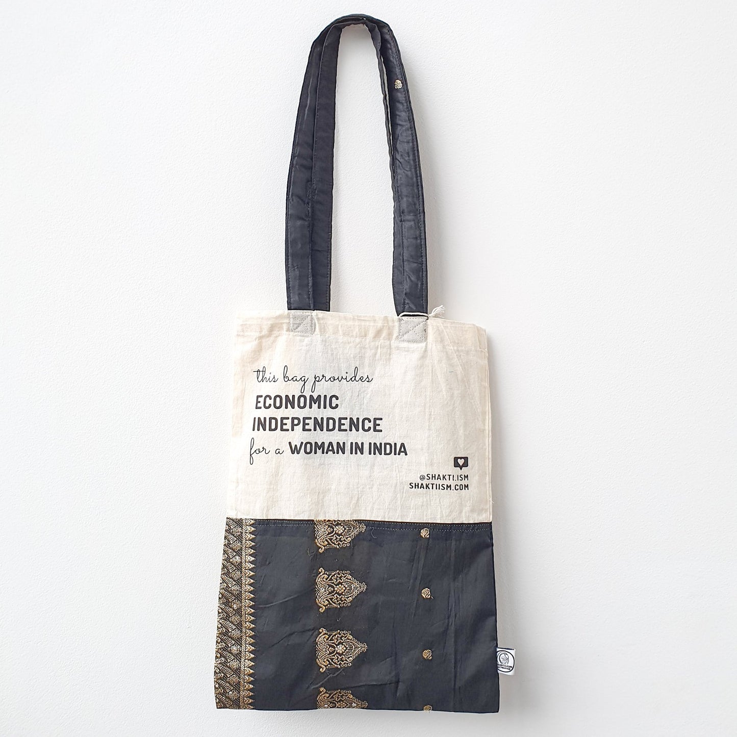 The Independence sari tote