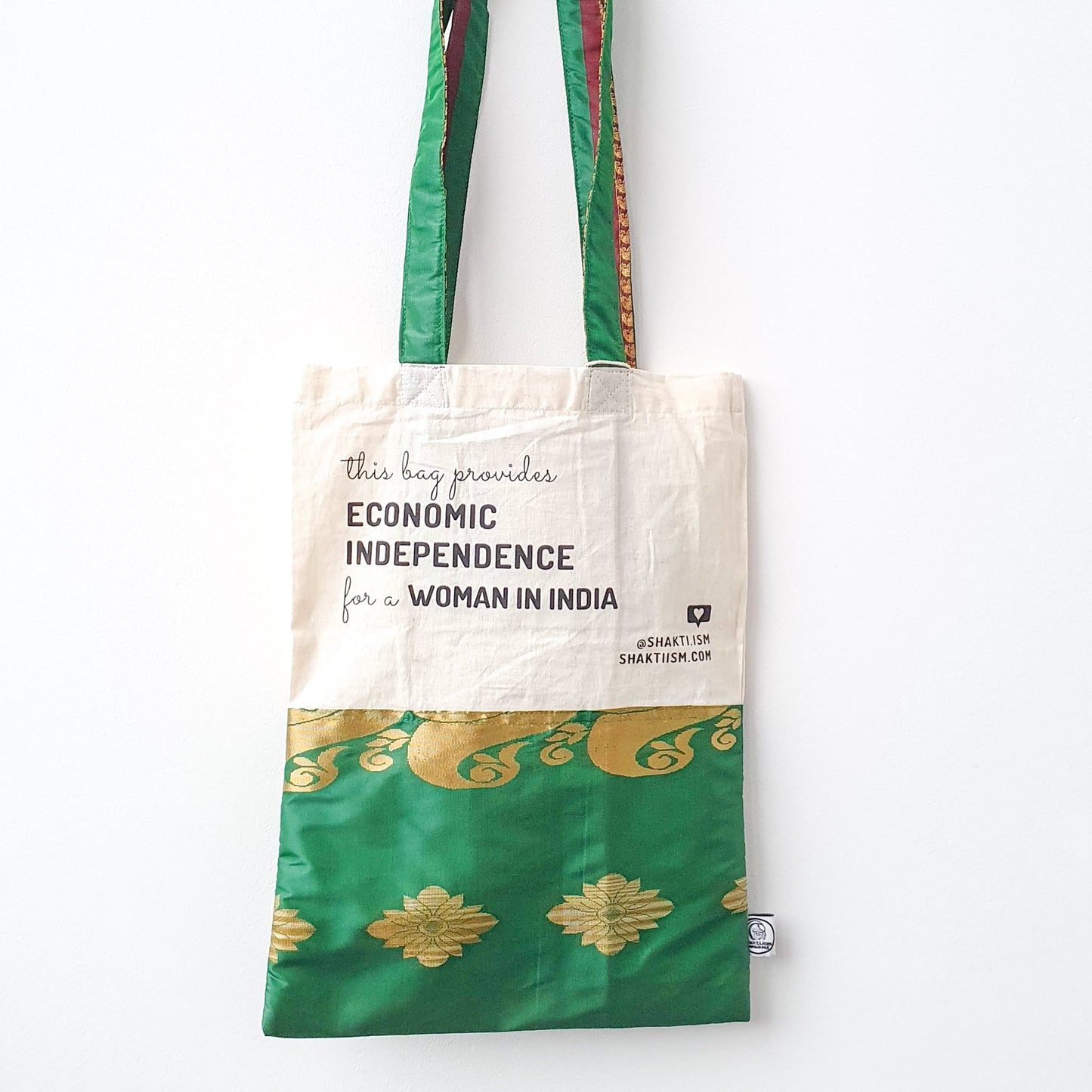 The Independence sari tote