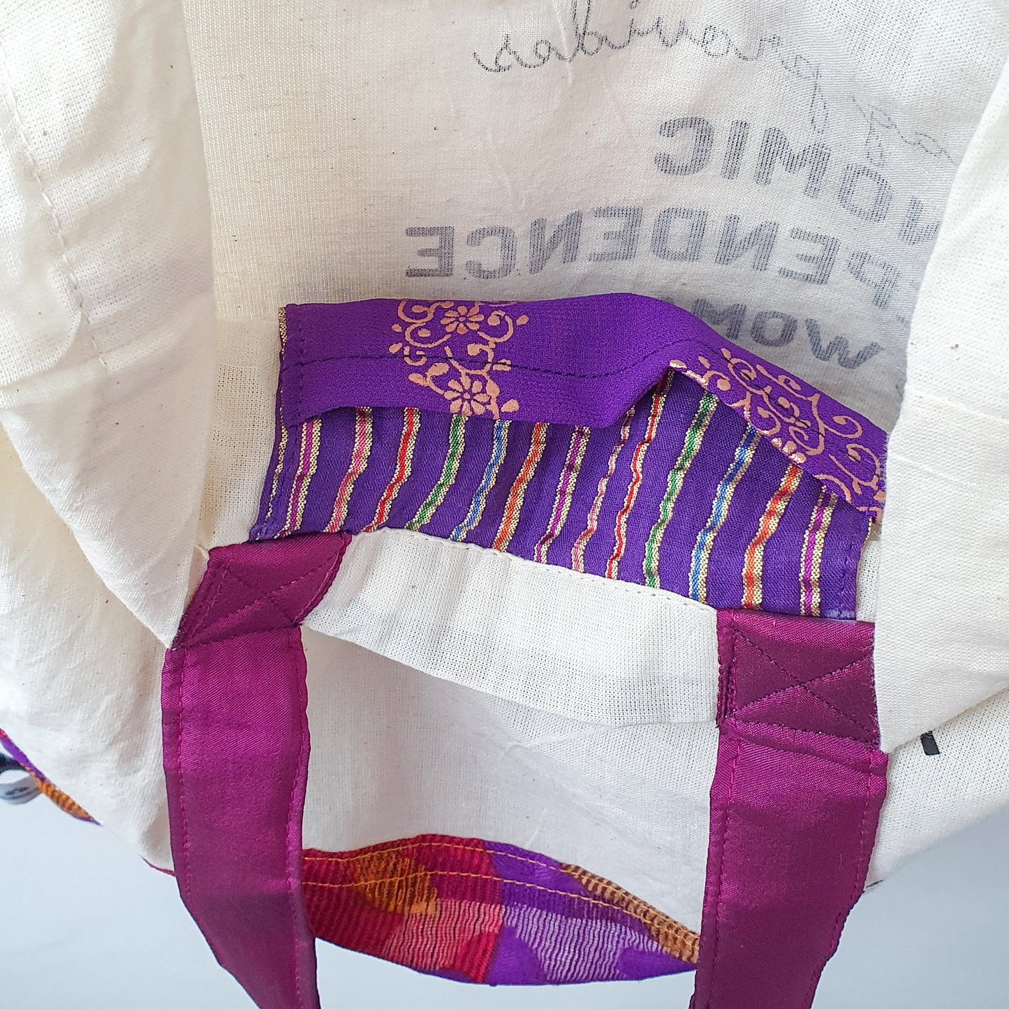 The Independence sari tote