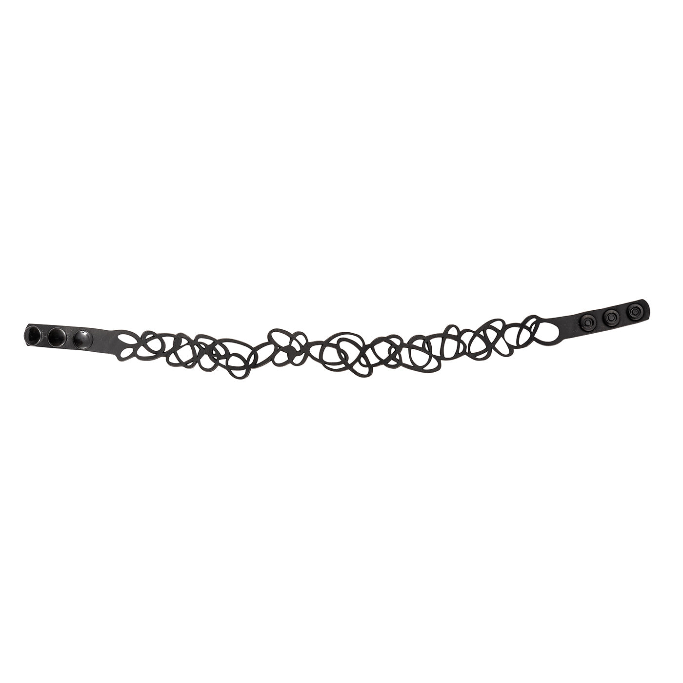 Apeiron Artistic Recycled Rubber Choker