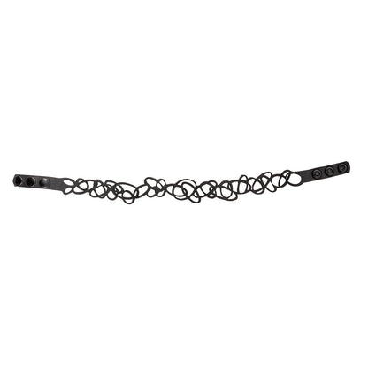 Apeiron Artistic Recycled Rubber Choker