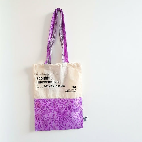 The Independence sari tote