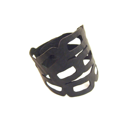 Chain Recycled Rubber Bracelet