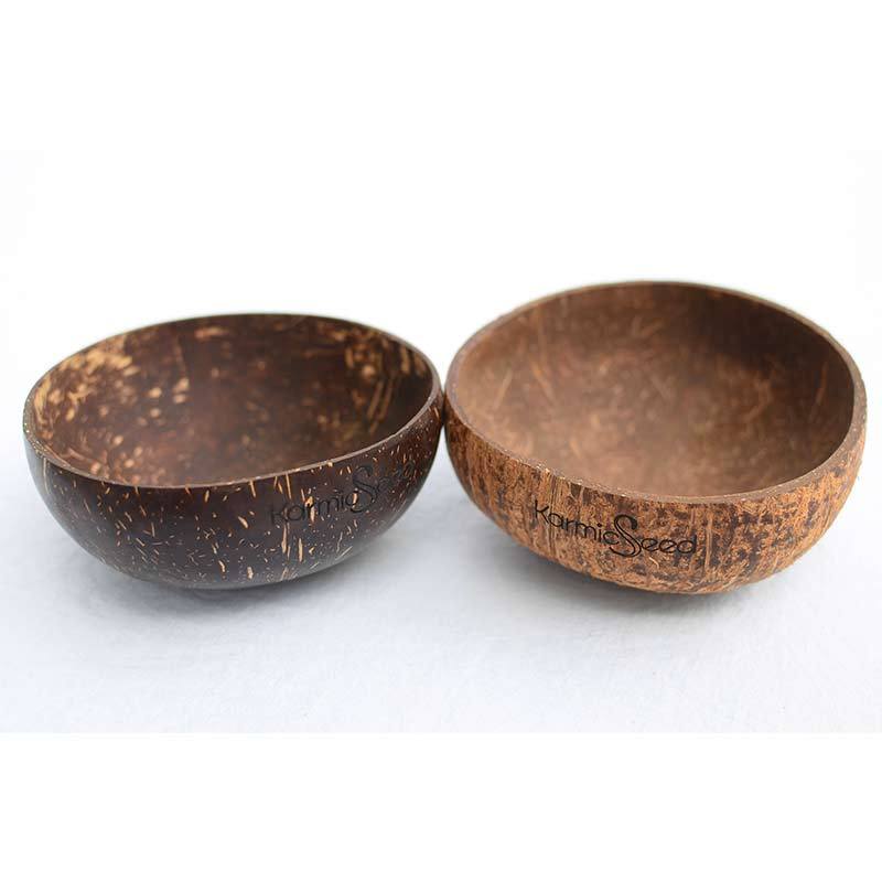 Handmade Coconut Bowls (Set of 4)