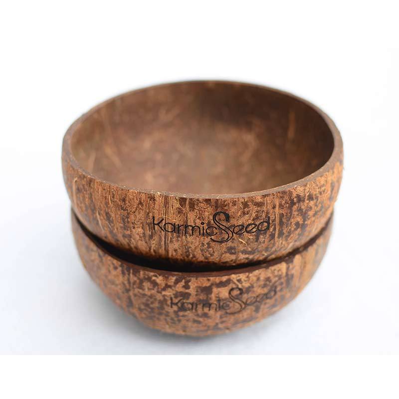 Handmade Coconut Bowls (Set of 4)