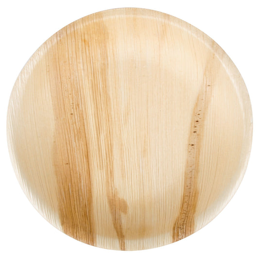 Sustainable and Biodegradable Palm Leaf Plates Round 7" Inch