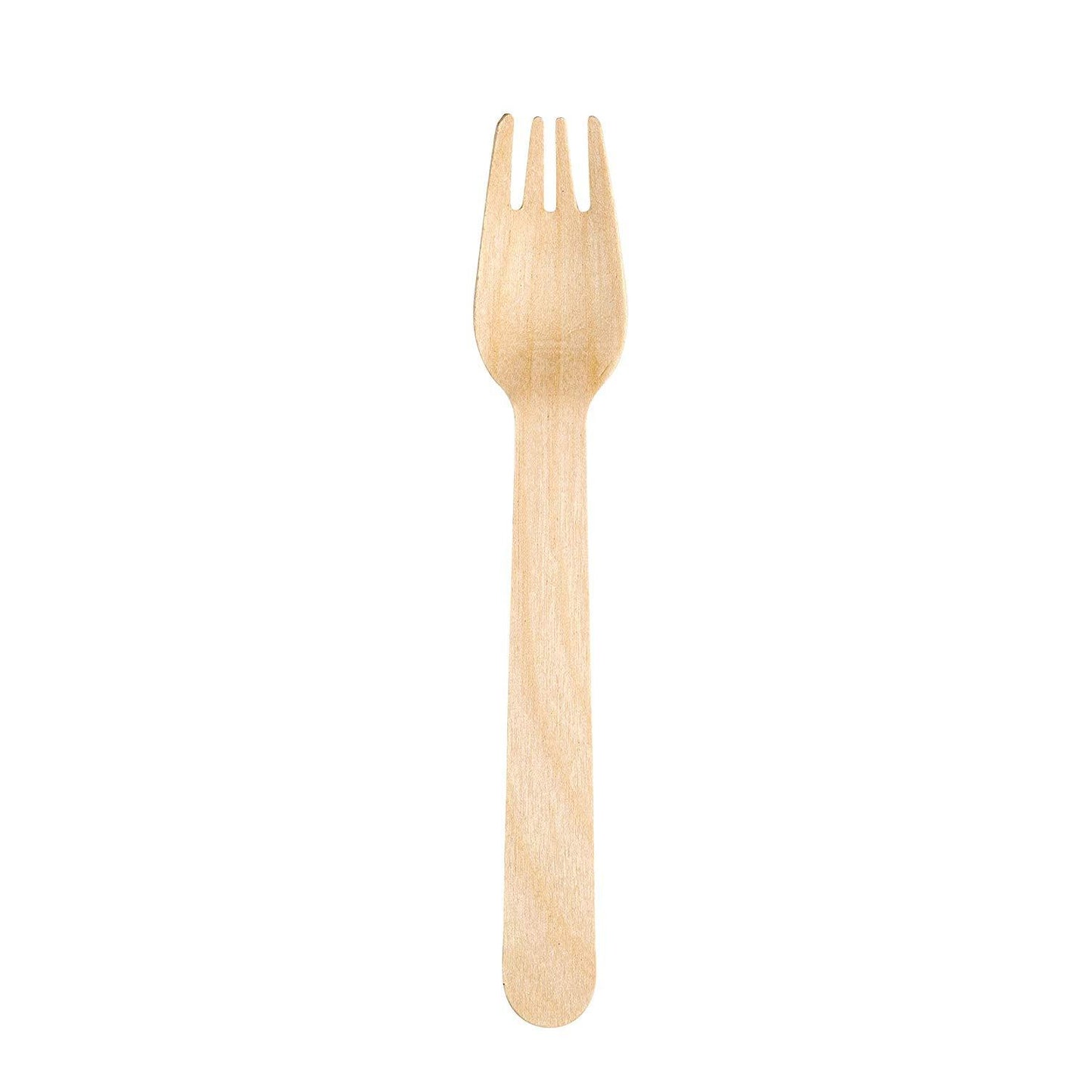 Sustainable and Biodegradable Disposable Wooden Forks