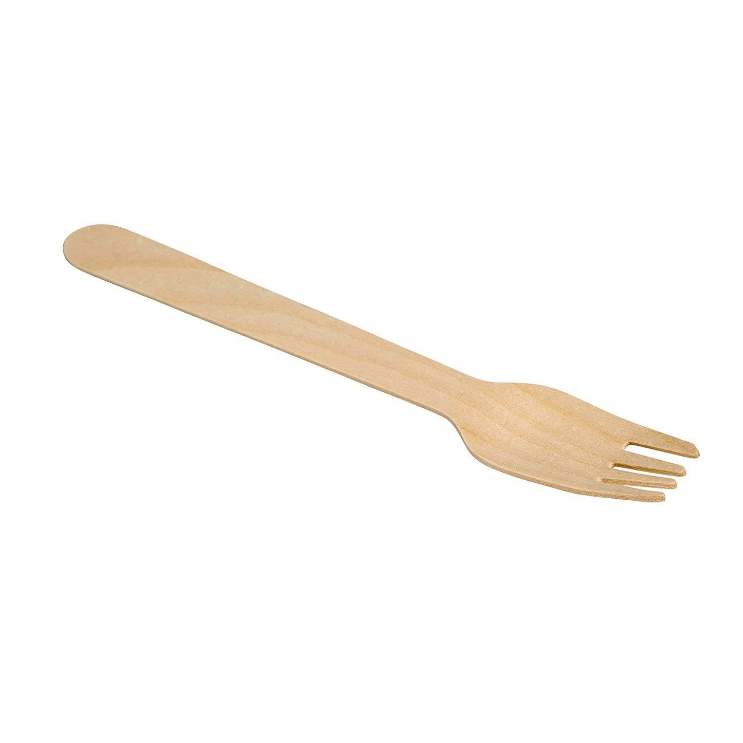 Sustainable and Biodegradable Disposable Wooden Forks