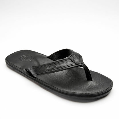 The Padre Leather Flip Flop with Upcycled Soles