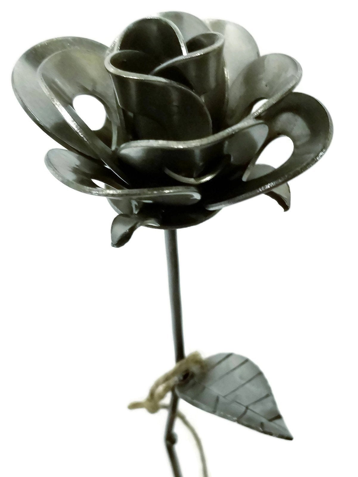 Original Immortal Rose, Recycled Metal Sculpture